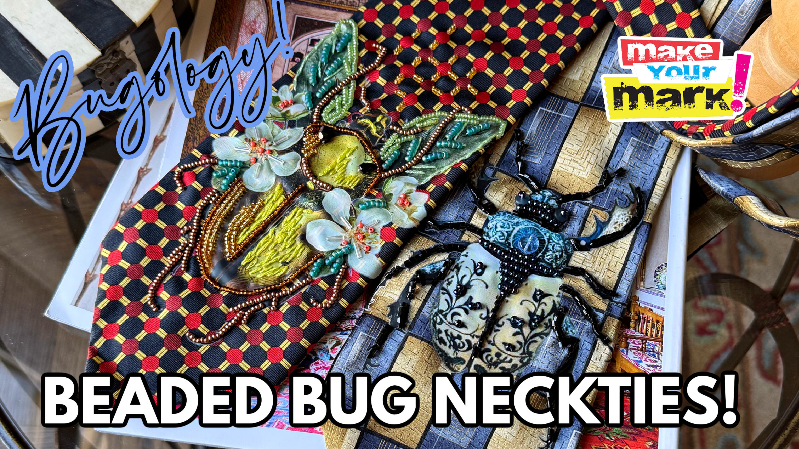 CUST THUMB Beaded Neckties